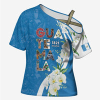 Guatemala 1821 Chapin Cross Shoulder Shirt Happy Independence Day - Wonder Print Shop