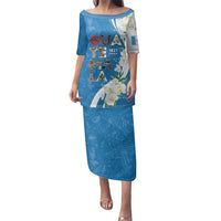 Guatemala 1821 Chapin Family Matching Puletasi and Hawaiian Shirt Happy Independence Day - Wonder Print Shop