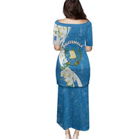 Guatemala 1821 Chapin Family Matching Puletasi and Hawaiian Shirt Happy Independence Day - Wonder Print Shop