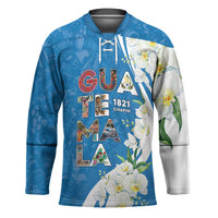 Guatemala 1821 Chapin Hockey Jersey Happy Independence Day - Wonder Print Shop