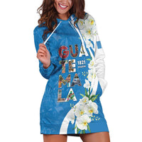 Guatemala 1821 Chapin Hoodie Dress Happy Independence Day - Wonder Print Shop