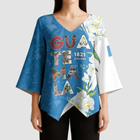 Guatemala 1821 Chapin Kimono Sleeve Blouse Happy Independence Day - Wonder Print Shop