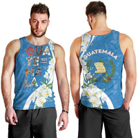 Guatemala 1821 Chapin Men Tank Top Happy Independence Day - Wonder Print Shop