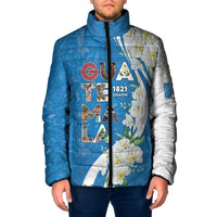 Guatemala 1821 Chapin Padded Jacket Happy Independence Day - Wonder Print Shop