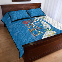 Guatemala 1821 Chapin Quilt Bed Set Happy Independence Day - Wonder Print Shop