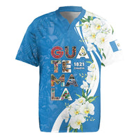 Guatemala 1821 Chapin Rugby Jersey Happy Independence Day - Wonder Print Shop