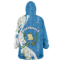 Guatemala 1821 Chapin Wearable Blanket Hoodie Happy Independence Day - Wonder Print Shop