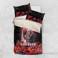 Day of Dead Couple Sugar Skull Bedding Set Forever and Ever! LT05 - Wonder Print Shop