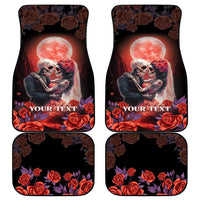 Personalised Day of Dead Couple Sugar Skull Car Mats Forever and Ever! LT05 - Wonder Print Shop