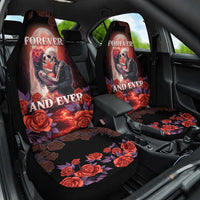 Day of Dead Couple Sugar Skull Car Seat Cover Forever and Ever! LT05 - Wonder Print Shop