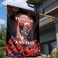 Day of Dead Couple Sugar Skull Garden Flag Forever and Ever! LT05 - Wonder Print Shop