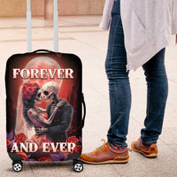 Day of Dead Couple Sugar Skull Luggage Cover Forever and Ever! LT05 - Wonder Print Shop