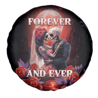 Day of Dead Couple Sugar Skull Spare Tire Cover Forever and Ever! LT05 - Wonder Print Shop