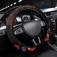 Day of Dead Couple Sugar Skull Steering Wheel Cover Forever and Ever! LT05 - Wonder Print Shop