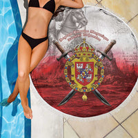 Polish-Lithuanian Commonwealth Beach Blanket Medieval Royal Coat Of Arms Heritage
