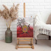 Polish-Lithuanian Commonwealth Canvas Wall Art Medieval Royal Coat Of Arms Heritage