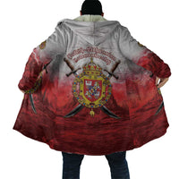 Polish-Lithuanian Commonwealth Cloak Medieval Royal Coat Of Arms Heritage