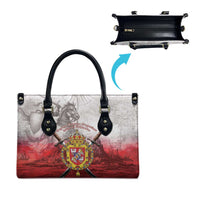 Polish-Lithuanian Commonwealth Leather Bag Medieval Royal Coat Of Arms Heritage
