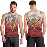 Polish-Lithuanian Commonwealth Men Tank Top Medieval Royal Coat Of Arms Heritage