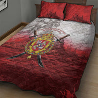 Polish-Lithuanian Commonwealth Quilt Bed Set Medieval Royal Coat Of Arms Heritage