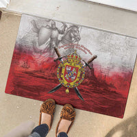 Polish-Lithuanian Commonwealth Rubber Doormat Medieval Royal Coat Of Arms Heritage
