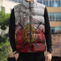 Polish-Lithuanian Commonwealth Sleeveless Puffer Jacket Medieval Royal Coat Of Arms Heritage