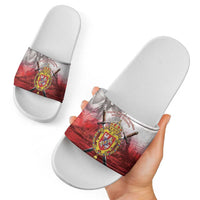 Polish-Lithuanian Commonwealth Slide Sandals Medieval Royal Coat Of Arms Heritage