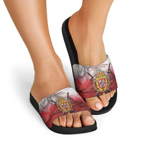 Polish-Lithuanian Commonwealth Slide Sandals Medieval Royal Coat Of Arms Heritage