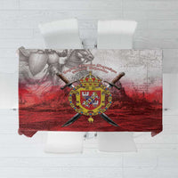 Polish-Lithuanian Commonwealth Tablecloth Medieval Royal Coat Of Arms Heritage