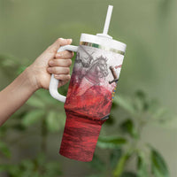 Polish-Lithuanian Commonwealth Tumbler With Handle Medieval Royal Coat Of Arms Heritage