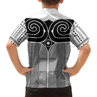 Japan Hawaiian Shirt Jomon Tattoo Inspiration White