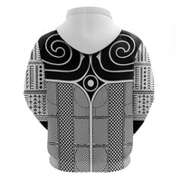 Japan Hoodie Jomon Tattoo Inspiration White