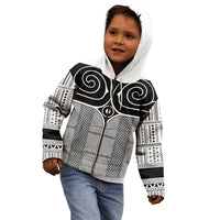 Japan Kid Hoodie Jomon Tattoo Inspiration White