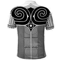Japan Polo Shirt Jomon Tattoo Inspiration White