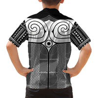 Japan Hawaiian Shirt Jomon Tattoo Inspiration Black