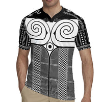 Japan Rugby Jersey Jomon Tattoo Inspiration Black