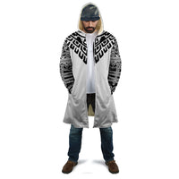 Japan Indigenous Jomon Tattoo Inspiration Cloak White Version
