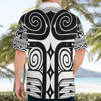 Japan Indigenous Jomon Tattoo Inspiration Hawaiian Shirt White Version