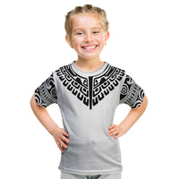 Japan Indigenous Jomon Tattoo Inspiration Kid T Shirt White Version