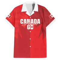 Custom Canada Football 2026 Hawaiian Shirt Les Rouges Making History