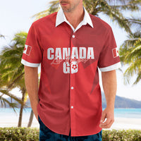 Custom Canada Football 2026 Hawaiian Shirt Les Rouges Making History