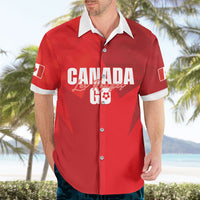 Custom Canada Football 2026 Hawaiian Shirt Les Rouges Making History