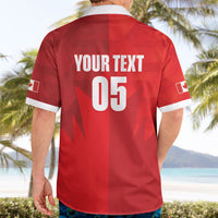 Custom Canada Football 2026 Hawaiian Shirt Les Rouges Making History