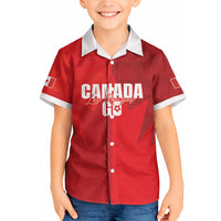 Custom Canada Football 2026 Hawaiian Shirt Les Rouges Making History
