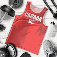 Custom Canada Football 2026 Men Tank Top Les Rouges Making History