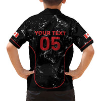 Custom Canada Football 2026 Hawaiian Shirt Go Les Rouges