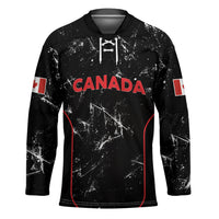 Custom Canada Football 2026 Hockey Jersey Go Les Rouges