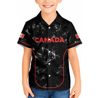 Custom Canada Football 2026 Kid Hawaiian Shirt Go Les Rouges