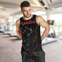 Custom Canada Football 2026 Men Tank Top Go Les Rouges