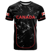 Custom Canada Football 2026 T Shirt Go Les Rouges